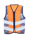 Korntex Kinder Warnweste Sport, neonorange, XS