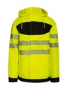 Korntex EOS Hi-Vis Parka EN 20471, schwarz/neongelb, XL