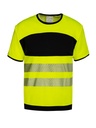 Korntex EOS Hi-Vis T-Shirt EN 20471, schwarz/neongelb, M