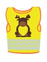 Korntex Kinder Warnweste Tierwelt, XS, Elch