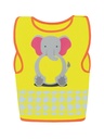 Korntex Kinder Warnweste Tierwelt, XXS, Elefant