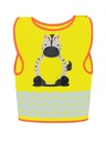 Korntex Kinder Warnweste Tierwelt, XXS, Zebra