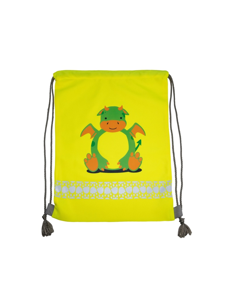 Korntex Kindergymbag Funtastic Wildlife – Einheitsgrösse, Drache