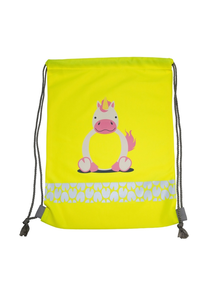 Korntex Kindergymbag Funtastic Wildlife – Einheitsgrösse, Einhorn