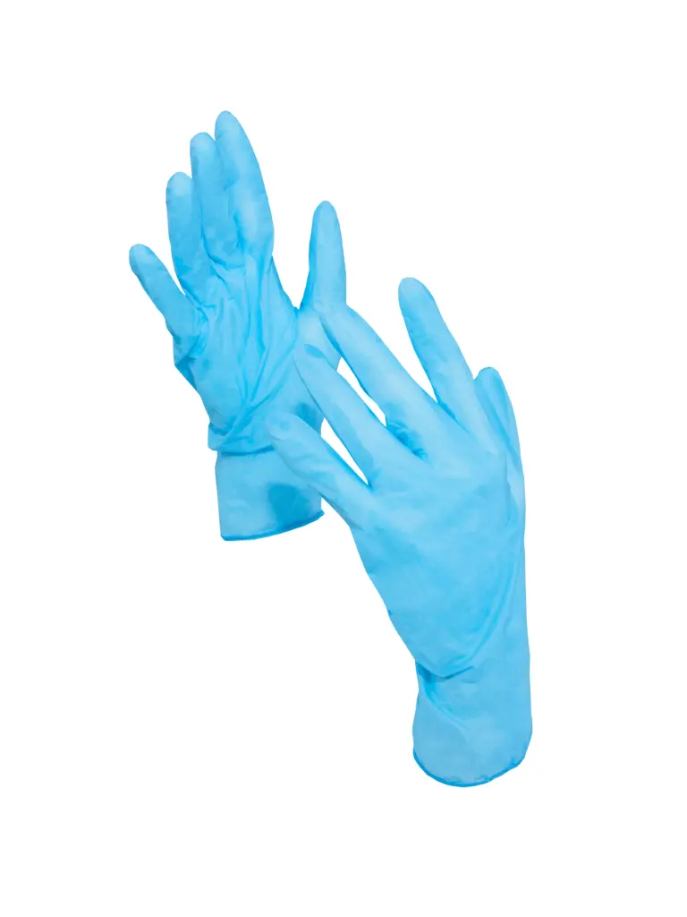 Korntex Einweghandschuhe Nitril, blau, M
