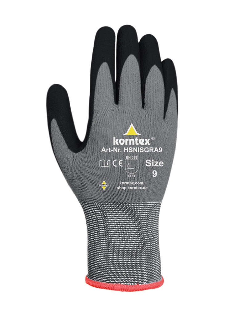 Korntex Nitrilschaum Handschuhe EN 21420, Gr.7
