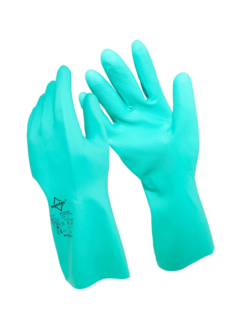 Korntex Chemikalienbeständige Schutzhandschuhe, Gr.8