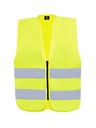 Korntex Kinder Warnweste mit Reissverschluss, neongelb, S