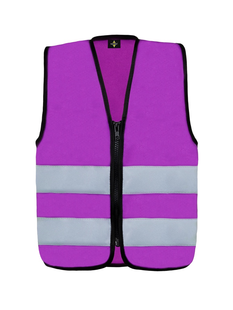 Korntex Kinder Funktionsweste mit Reissverschluss, violett, XXS
