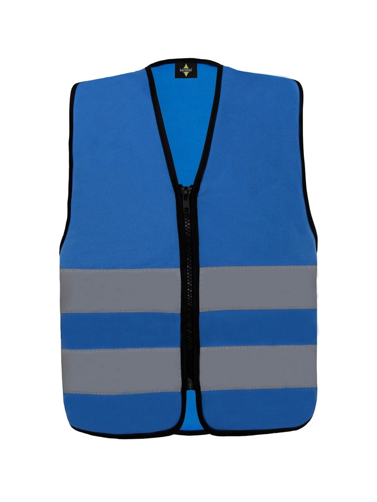Korntex Kinder Funktionsweste mit Reissverschluss, blau, XS