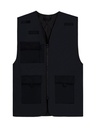 Korntex Arbeitsweste gefüttert, schwarz, XL