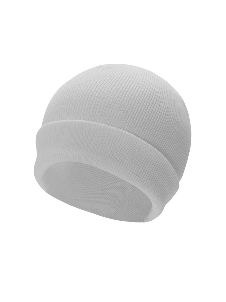 Korntex Beanie, weiss