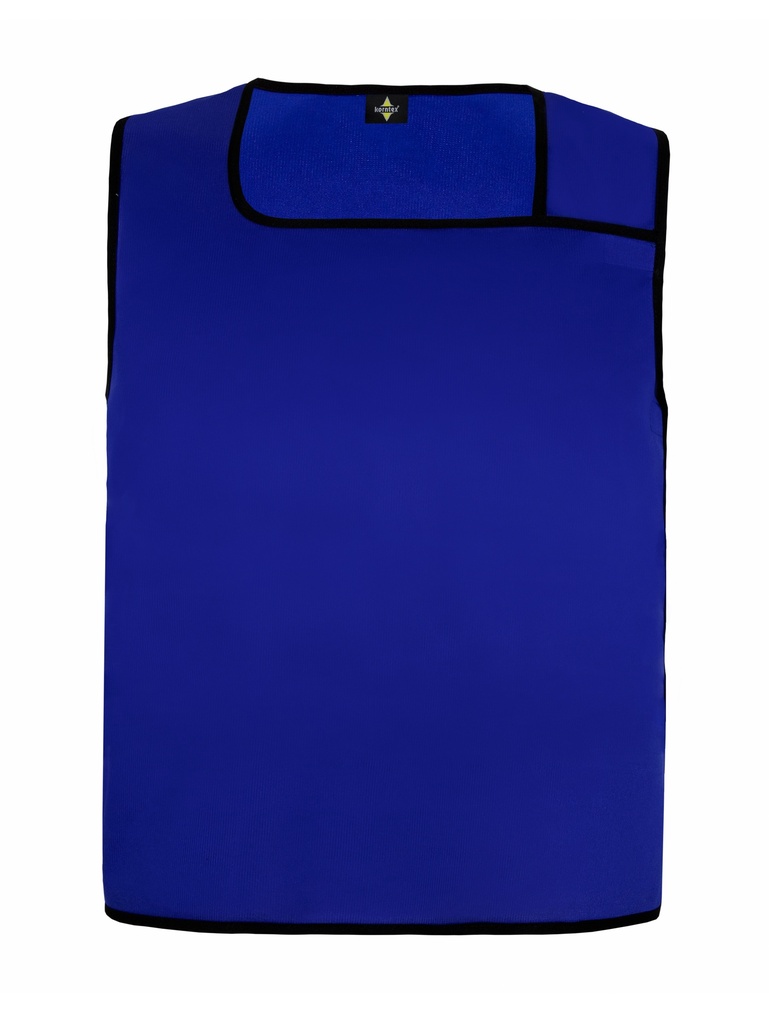 Korntex asymmetrische Kennzeichnungsweste, royalblau, L/XL