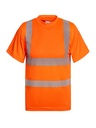 Korntex Hi-Vis T-Shirt Broken Reflex EN 20471, neonorange, 5XL
