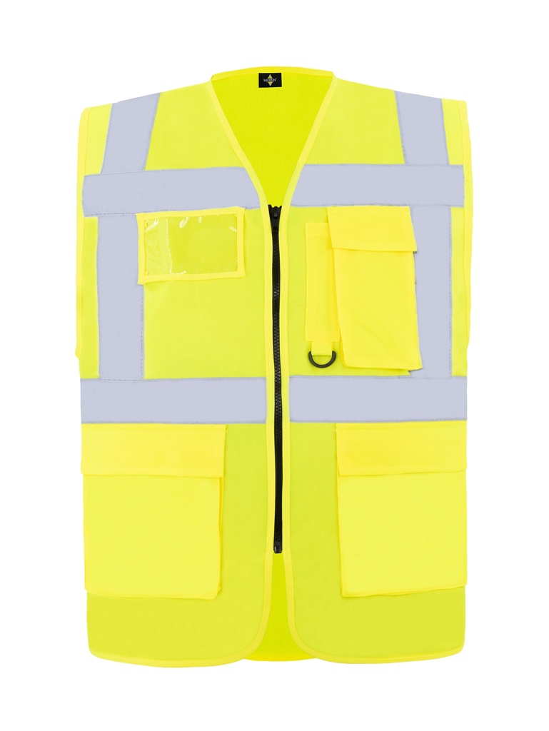 Korntex Multifunktionswarnweste CF EN 20471, neongelb, 5XL