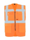 Korntex Multifunktionswarnweste CF EN 20471, neonorange, XL