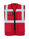 Korntex Multifunktionsweste CF, rot, 4XL