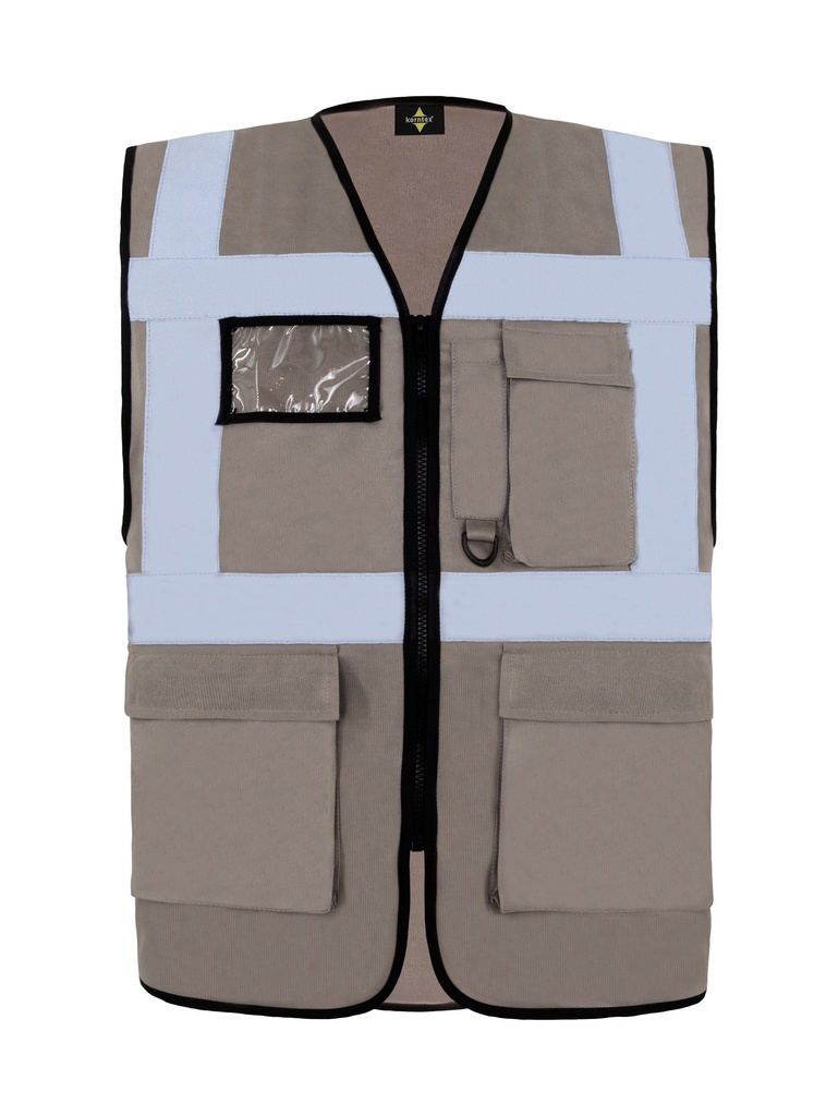 Korntex Multifunktionsweste CF, grau, 3XL