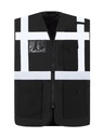 Korntex Multifunktionsweste CF gefütterte EN 17353, schwarz, 3XL