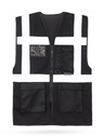 Korntex Mesh Multifunktionsweste, schwarz, XXL