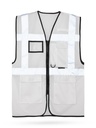 Korntex Mesh Multifunktionsweste, weiss, 5XL
