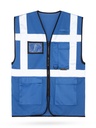Korntex Mesh Multifunktionsweste, blau, 4XL