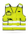 Korntex taktische Einsatzweste Premium EN 20471, neongelb, XXL/4XL