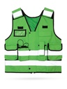 Korntex taktische Einsatzweste Premium EN 17353, grün, M/XL