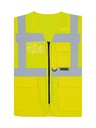 Korntex Hybrid Mesh Multifunktionsweste EN 20471, neongelb, 4XL