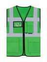 Korntex Hybrid Mesh Multifunktionsweste , grün, 5XL