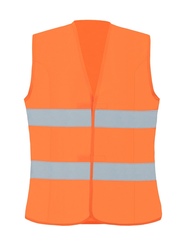 Korntex Frauen Warnweste EN 20471, neonorange, M