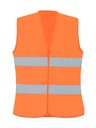 Korntex Frauen Warnweste EN 20471, neonorange, L