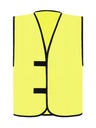 Korntex Kennzeichnungsweste, neongelb, 5XL