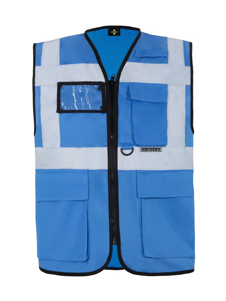Korntex Multifunktionsweste, blau, 5XL