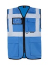 Korntex Multifunktionsweste, blau, 7XL