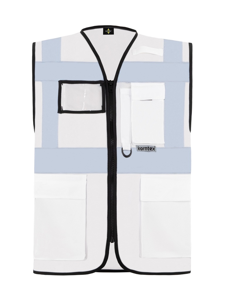 Korntex Multifunktionsweste, weiss, XL