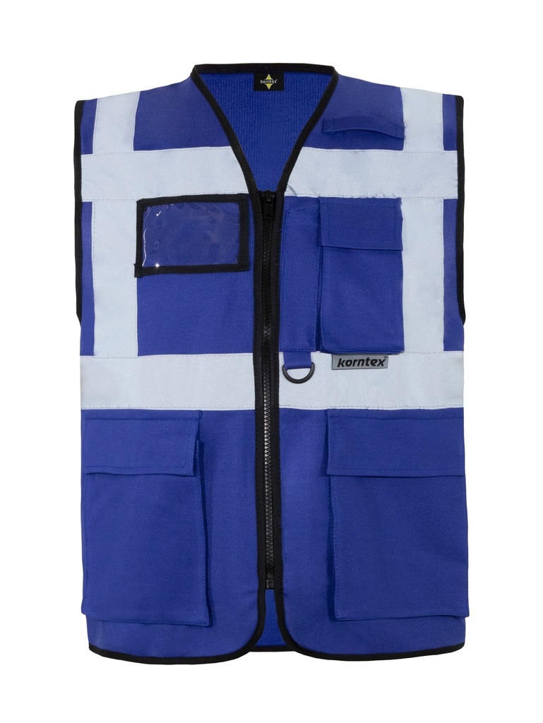 Korntex Multifunktionsweste, royalblau, 3XL