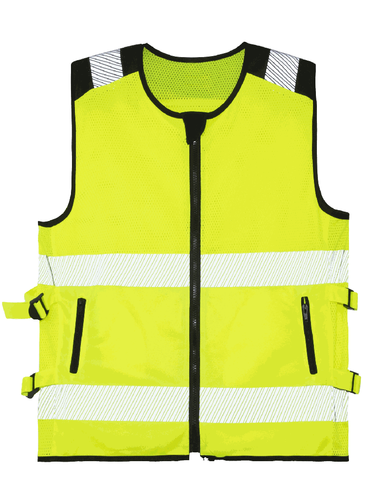 Korntex Hi-Vis Mesh Motorrad Warnweste EN 20471, M