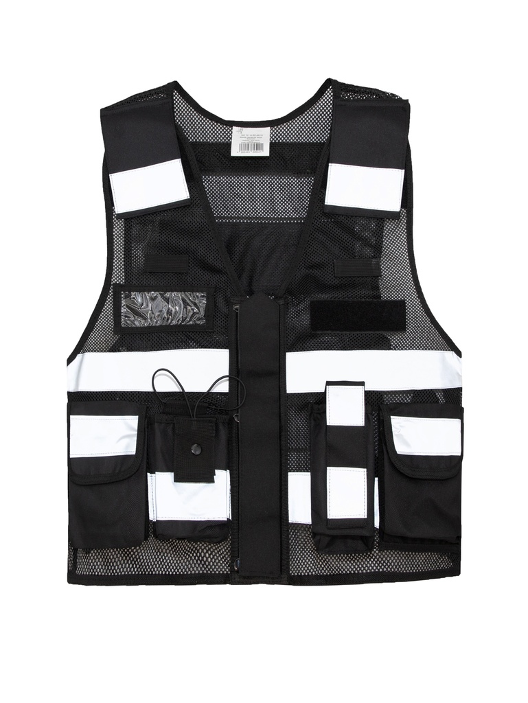 Korntex taktische Mesh Einsatzweste, schwarz, M/XL