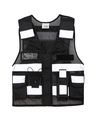 Korntex taktische Mesh Einsatzweste, schwarz, XXL/4XL