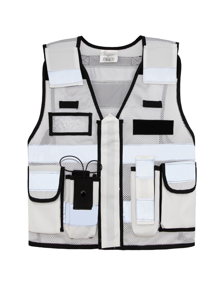Korntex taktische Mesh Einsatzweste, weiss, XXL/4XL