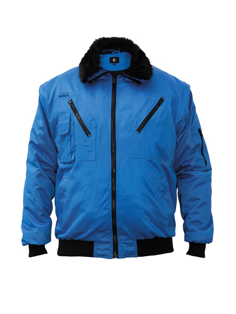 Korntex Pilotenjacke, blau, XS