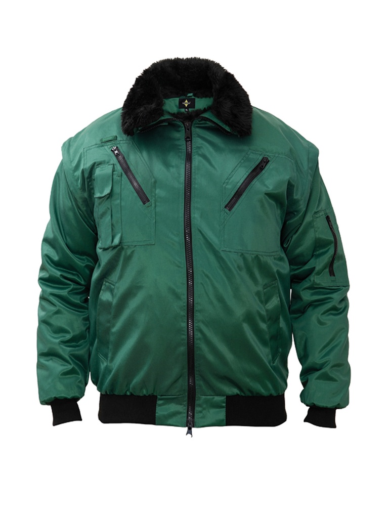 Korntex Pilotenjacke, grün, S