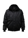 Korntex Pilotenjacke, schwarz, M