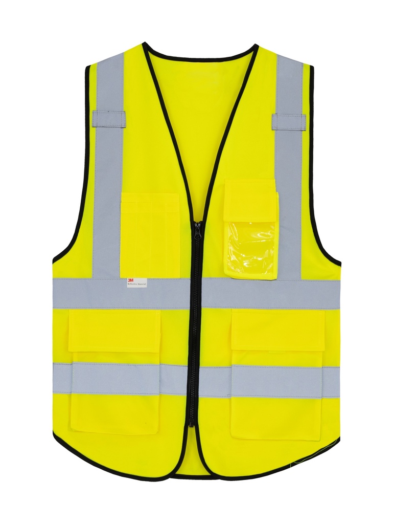 Korntex Multifunktionswarnweste Premium EN 20471 , neongelb, XS