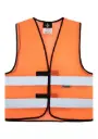 Korntex Mesh Warnweste EN 20471, neonorange, XXL
