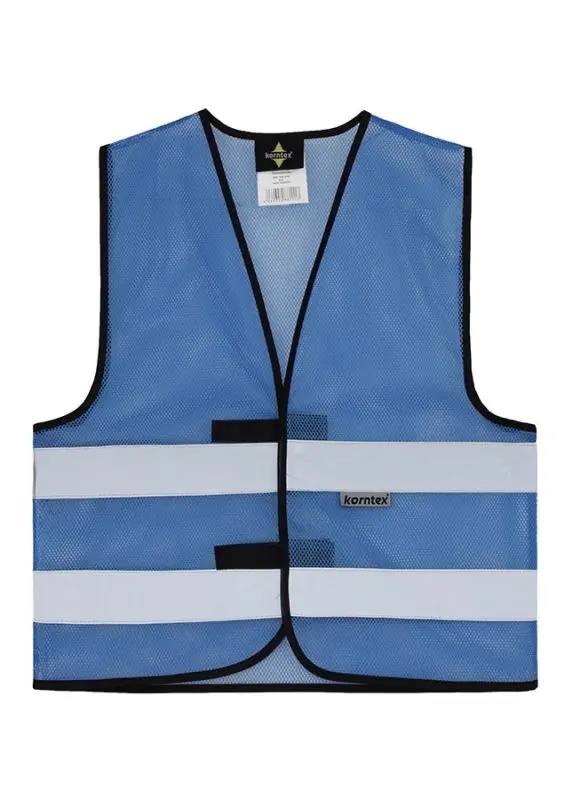 Korntex Mesh Funktionsweste, blau, XXL