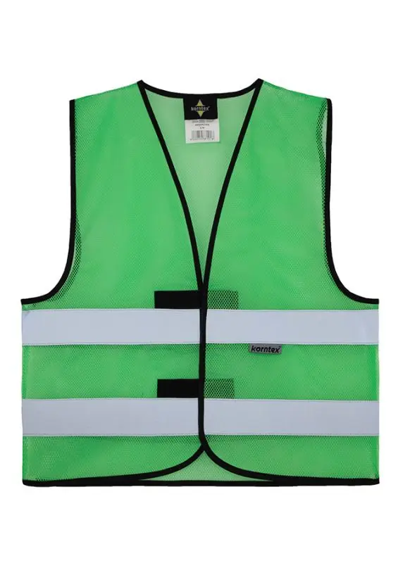Korntex Mesh Funktionsweste, grün, 3XL/4XL