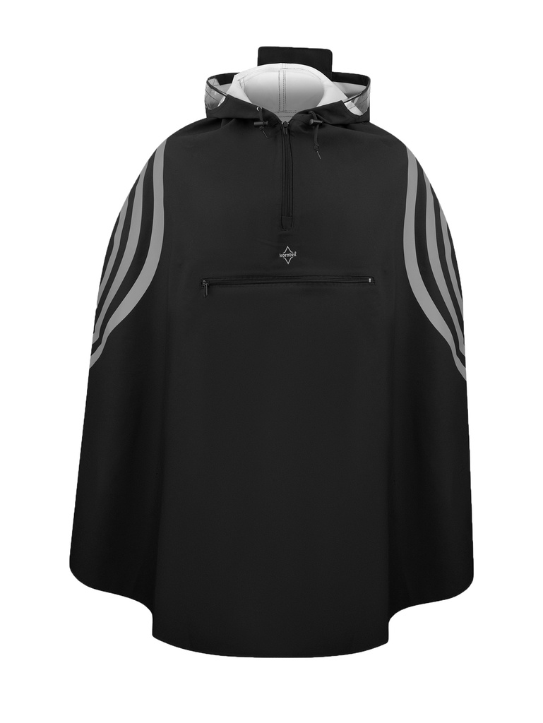 Korntex Regenponcho EN 343, schwarz, M