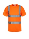 Korntex Hi-Vis T-Shirt EN 20471, neonorange, XXL